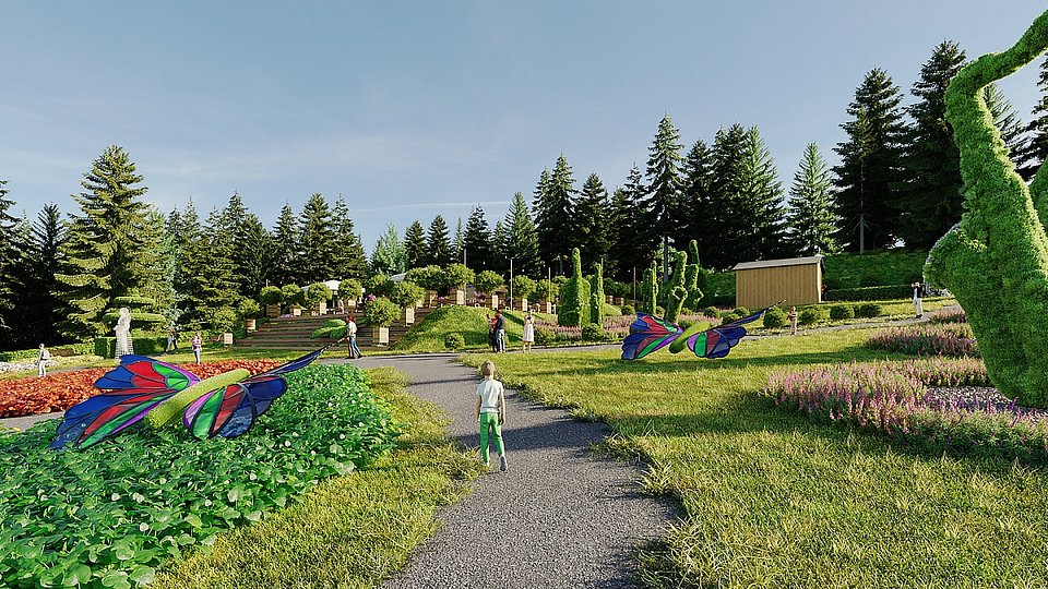 Polana Muzyki i Światła na Górze Parkowej - fot. PKL