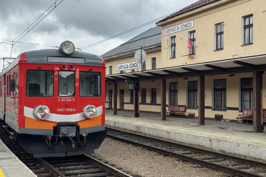 Dworzec Kolejowy w Krynicy
