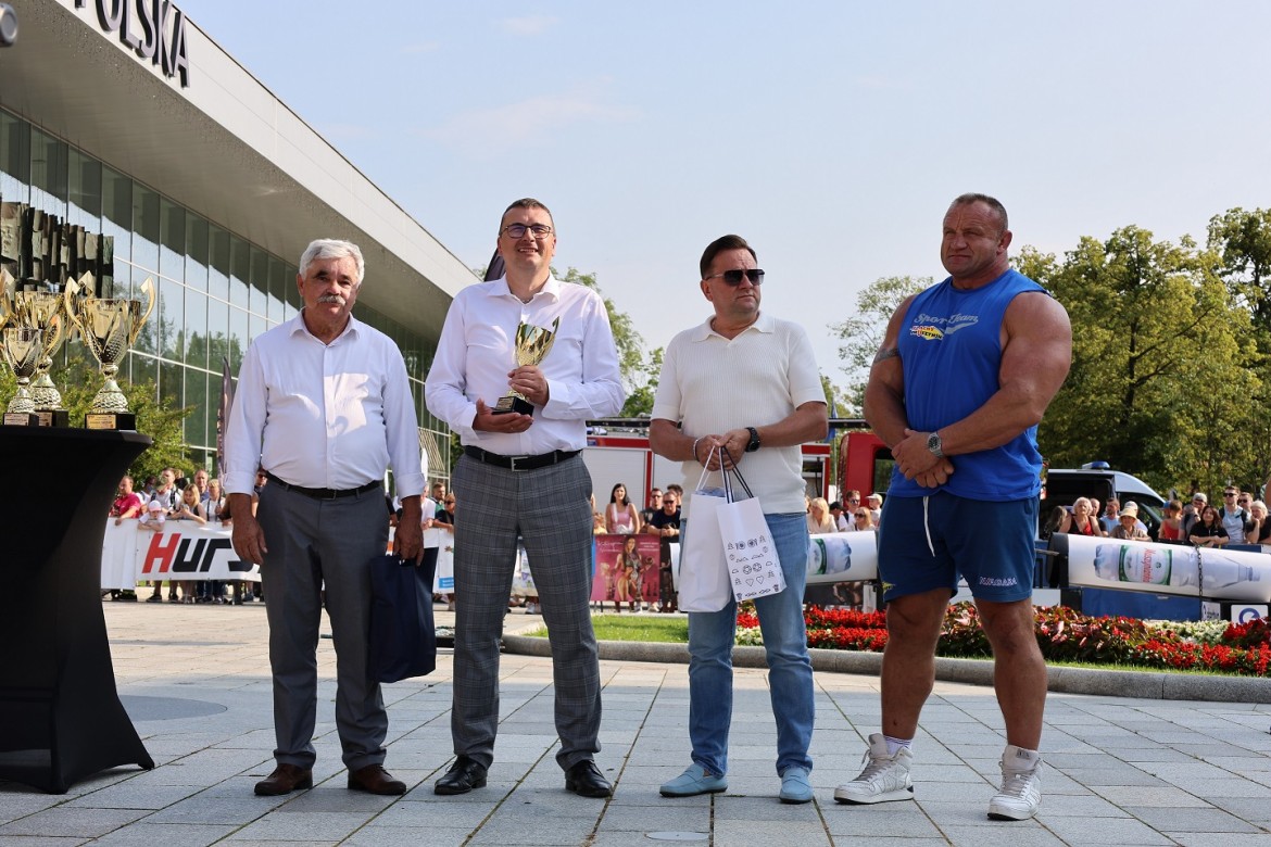 Mariusz Pudzianowski w Krynicy