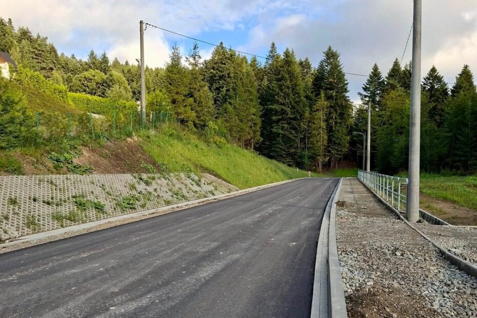 Wyremontowany odcinek ul. Pułaskiego w Krynicy-Zdroju
