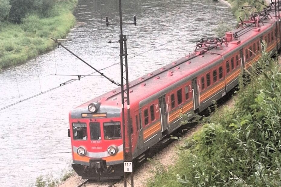 Wznowienie ruchu pociagów na szlaku Wierchomla-Piwniczna , fot. PLK SA