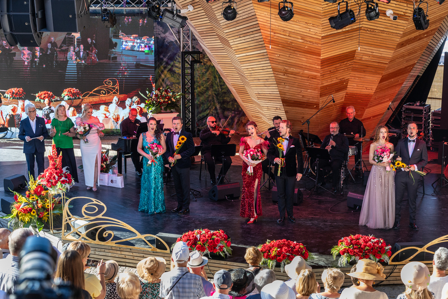 Koncert „Zakochani jak Kiepura” w Krynickim Amfiteatrze pod Górą Parkową